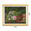 Cross Stitch - Flower Basket(44*36cm)