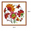 Cross Stitch - Flower (16*16cm)