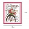 14ct Stamped Cross Stitch - Bicycle(44*36cm)