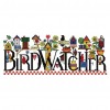 14ct Stamped Cross Stitch - Birdwatcher (65*30cm)