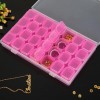 28 Grids Jewelry Box Diamond Embroidery Crystal Bead Organizer Storage Case