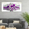 5pcs Purple Flower (95*45cm)