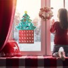 DIY Diamond Painting Wall Sticker Christmas Tree Shape Window Decals Decor