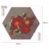 5D DIY Diamond Painting - Full Drill - Flower Hexagon