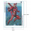 5D DIY Diamond Painting - Full Drill - Iron Man Kits