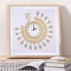 DIY Diamond Painting - Special Shaped - Peafowl Wall Clock Craft