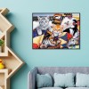 5D DIY Diamond Painting - Full Drill - Cats Family