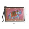 DIY  Wallet - Rhinestone - Elephant Wristlet Wallet Zipper Clutch