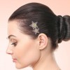 3pcs DIY Diamond Painting Hair Clip - Star
