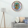 DIY Owl Special Shaped Diamond Painting Embroidery Clock Home Decor Gift