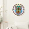 DIY Owl Special Shaped Diamond Painting Embroidery Clock Home Decor Gift