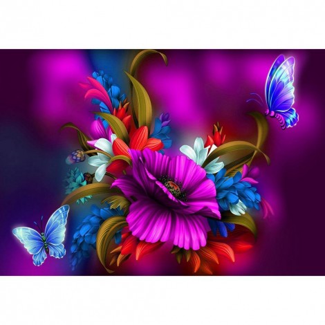Fantasy Flowers Butterfly
