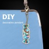 4pcs DIY Full Drill Special Shaped Diamond Painting Horse Candy Keychains