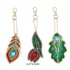 3pcs DIY Full Drill Special Shaped Diamond Painting Bag Keychains Pendant