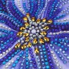 Crystal Rhinestone - Blue Flower
