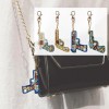 4pcs DIY Diamond Painting Keychain Special Full Drill Toy Ornaments Pendant