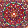 Crystal Rhinestone - Red Mandala