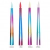 Diamond Painting Point Drill Pen Gradient Color Candle Head Shape DIY Tool