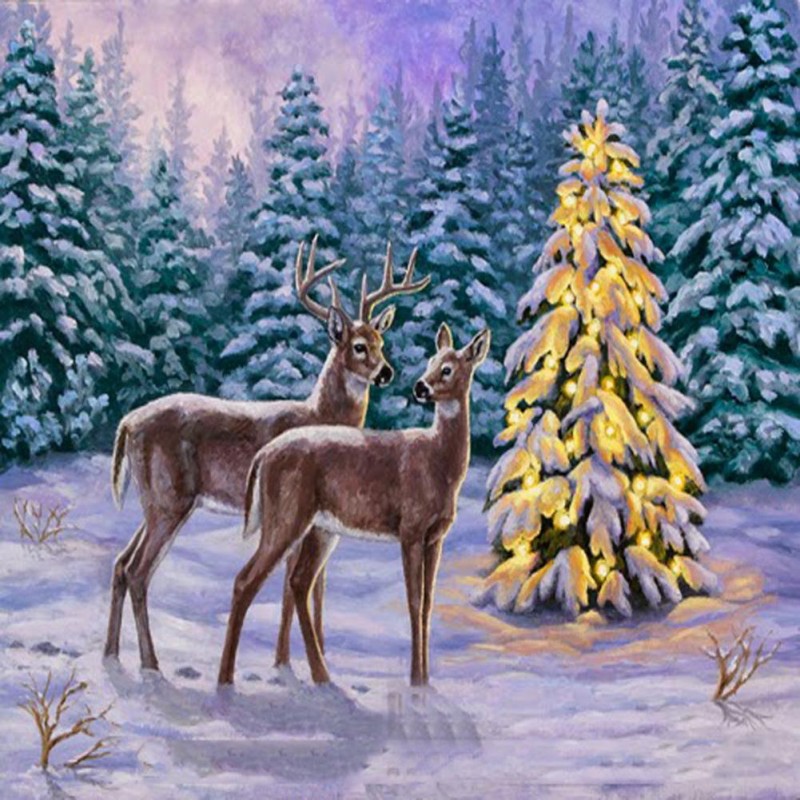 Elk Christmas Tree