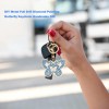 3pcs DIY Metal Full Special Shape Drill Diamond Painting Butterfly Keychain