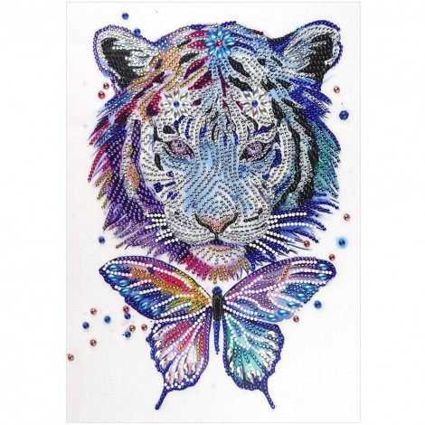 Crystal Rhinestone - Tiger Butterfly