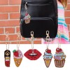 5pcs DIY Ice Cream Full Drill Special Shaped Diamond Painting Keychain Gift