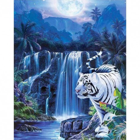 Paint-By-Number Tiger Waterfall (40*50cm)