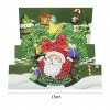 1pcs Santa Claus Greeting Card