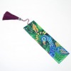 DIY Peafowl Diamond Painting Leather Tassel Bookmark Crafts