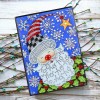 DIY Santa Claus Special Shaped Diamond Painting 60 Pages A5 Office Notebook