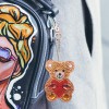 4pcs DIY Full Drill Special Shaped Diamond Painting Bear Keychain Pendants