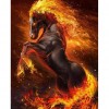 Paint-By-Number Fire Horse (40*50cm)