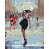 Paint-By-Number Umbrella Girl (40*50cm)