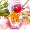 5pcs DIY Planet Full Drill Special Shaped Diamond Painting Keychains Gifts
