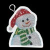 DIY Special Shaped Diamond Painting Snowman Wallet Embroidery Coin Purse