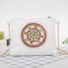 DIY Special Shaped Diamond Painting Leather Crossbody Bags Chain Clutch