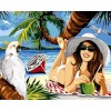 Paint-By-Number Vacation Woman (40*50cm)
