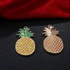 DIY Full Drill Diamond Painting Keychain Pineapple Keyring Necklace Pendant