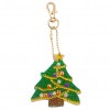4pcs DIY Christmas Full Drill Special Shaped Diamond Painting Bag Keychains