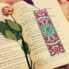 DIY Diamond Painting Creative Leather Tassel Bookmark Crafts