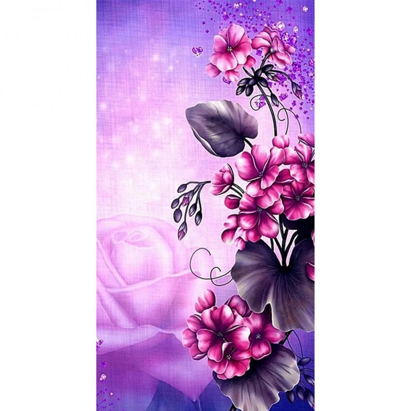 Pink Purple Flowers(...