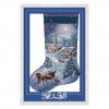 14ct Stamped Cross Stitch - Cartoon Christmas Sock(55*37cm)