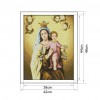 Cross Stitch - Counted Virgin and Child(48*42cm)