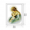Cross Stitch - Counted Virgin and Child(64*52cm)