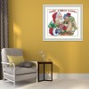 14ct Stamped Cross Stitch - Christmas Gifts (32*29cm)