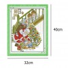 14ct Stamped Cross Stitch - Christmas (40*32cm)