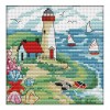 14ct Stamped Cross Stitch - Summer Scenery (16*16cm)