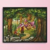 14ct Stamped Cross Stitch - Fairy Tale Wooden House (55*45cm)