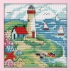 14ct Stamped Cross Stitch - Summer Scenery (16*16cm)