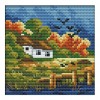 14ct Stamped Cross Stitch - Autumn (16*16cm)